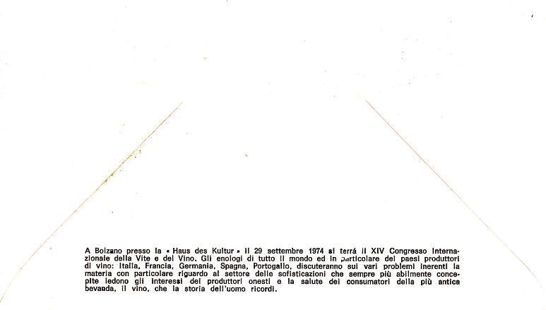 IT1270 - 28/09/1974 - 1v - 14 Congresso Internazionale della vite e del vino 50 
