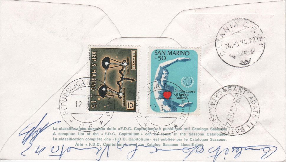 RSM 1974 - 910 S172 Serie cpl. 8 val. - Armature e armi antiche 