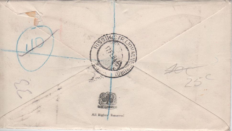 ZA 1947 - 103-105 A44 - Cpl. Series 3 val. - Visit of the British Royal Family