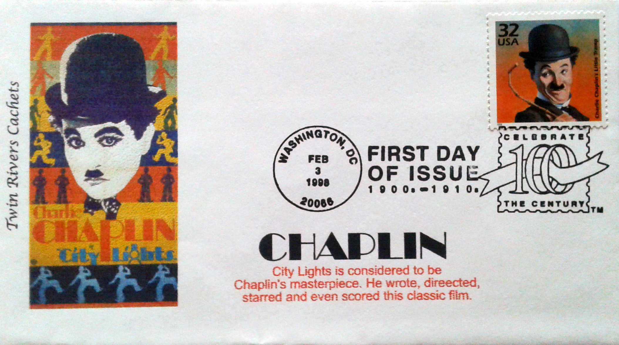 US 1998 - 3183a 3183o S. cpl. 15v - Celebrate The Century - 02/03/1998