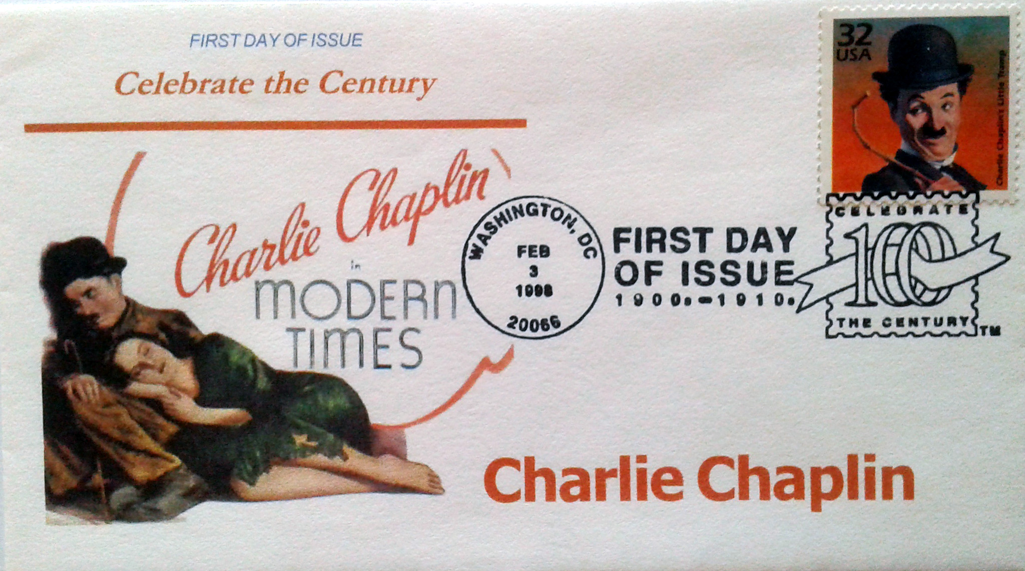 US 1998 - 3183a 3183o S. cpl. 15v - Celebrate The Century - 02/03/1998