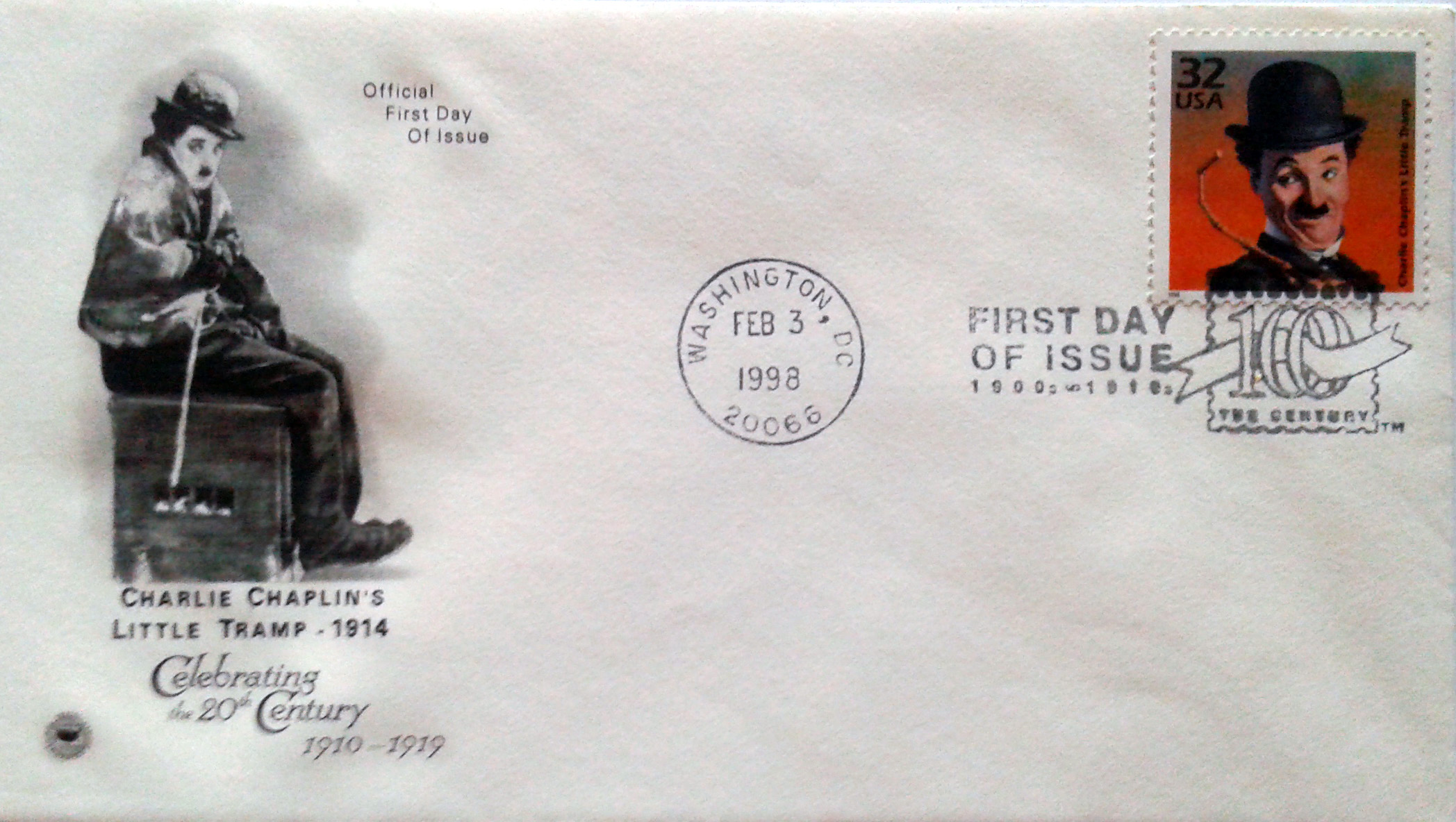 US 1998 - 3183a 3183o S. cpl. 15v - Celebrate The Century - 02/03/1998