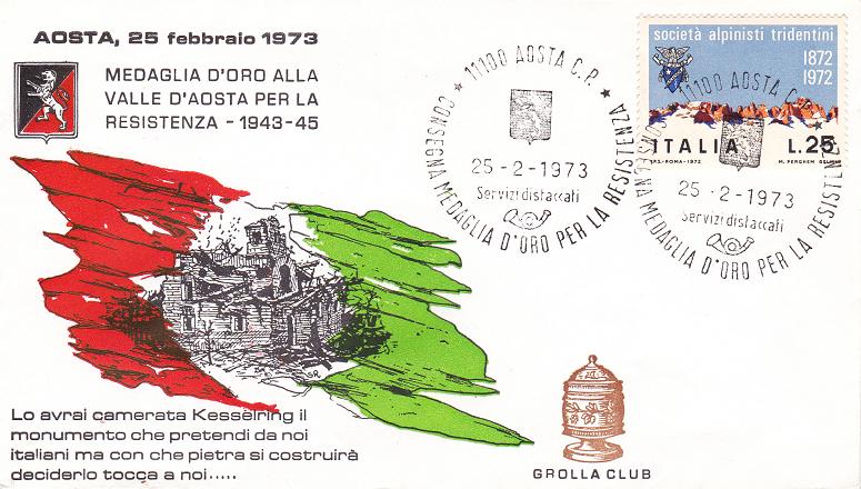 IT - Documento Commemorativo ( Leggi descrizione timbro di invio o note )
