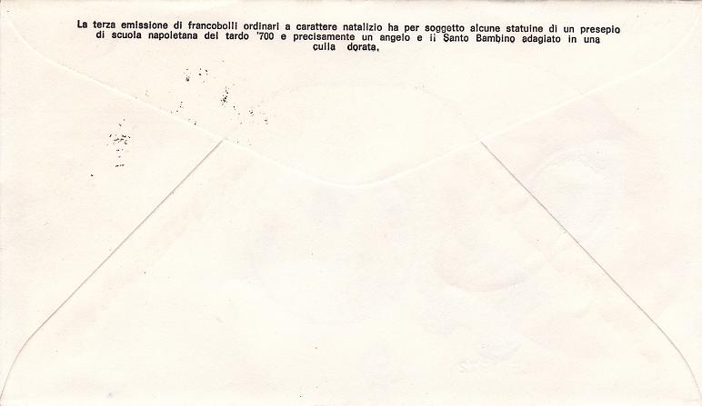 IT1189 - 06/12/1972 - 3v - Natale
