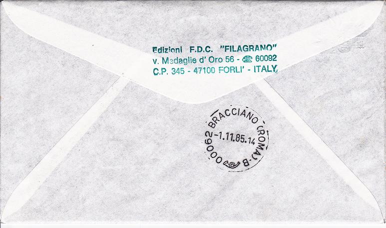 IT - Documento Commemorativo ( Leggi descrizione timbro di invio o note )