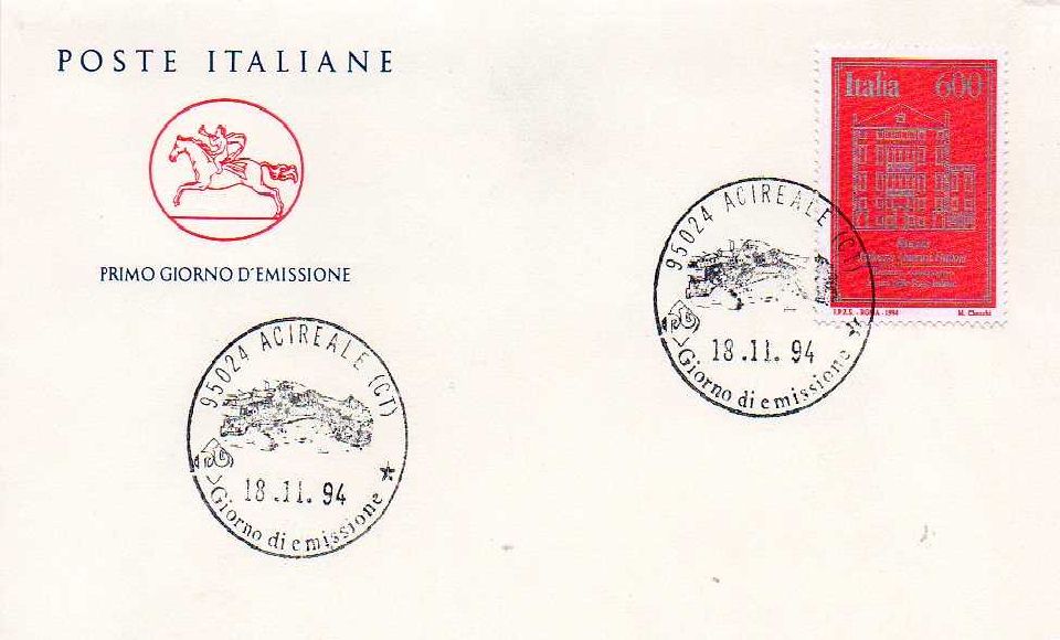 IT2166 - 18/11/1994 - 3v - Istituzione dellente pubblico economico Poste Italiane