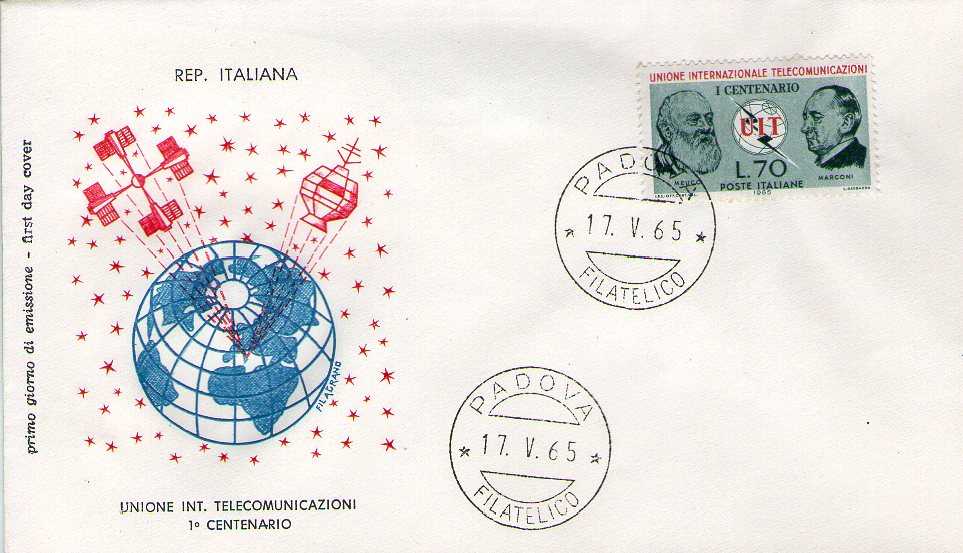 IT1011 - 05/12/1965 - 1v - 7 Giornata del francobollo 20 