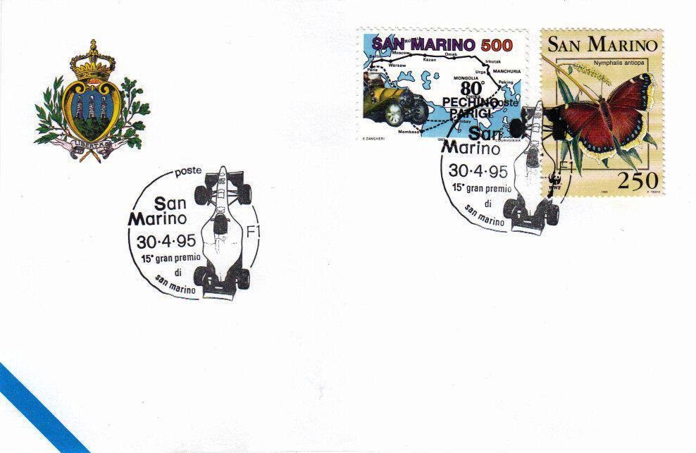 RSM - Documento Marcofilo ( Leggi descrizione timbro di invio o note )