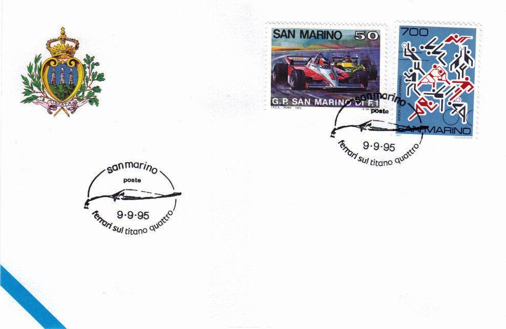 RSM - Documento Marcofilo ( Leggi descrizione timbro di invio o note )