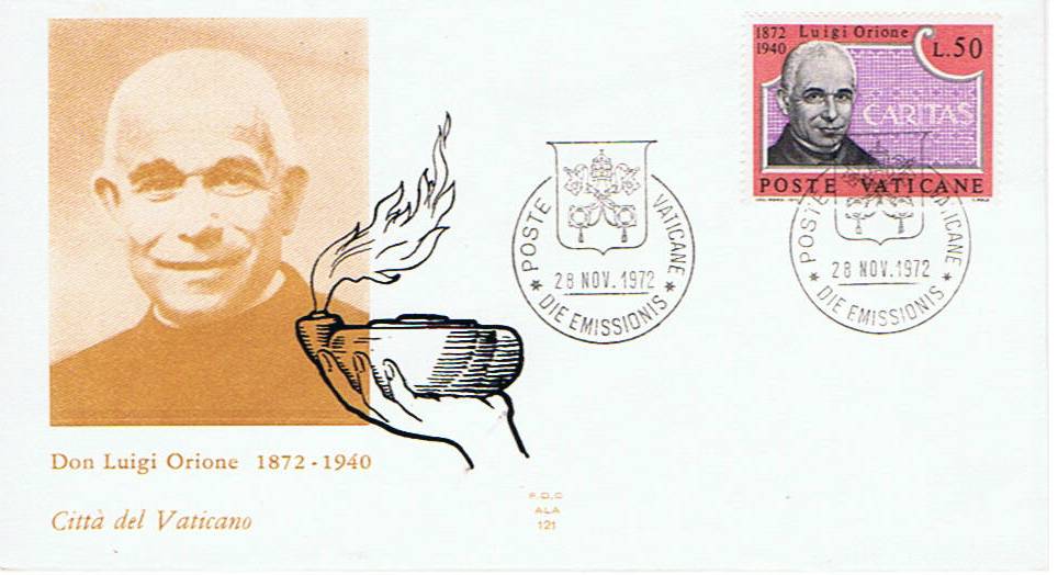 SCV 1972 - 532 Serie cpl. 2V - Centenario della nascita di don Luigi Orione e di Lorenzo Perosi