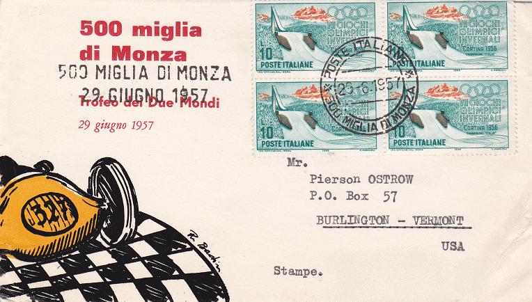 IT - Documento Commemorativo ( Leggi descrizione timbro di invio o note )