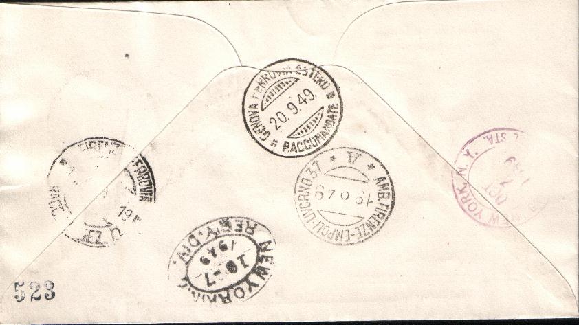 IT0613 - 19/09/1949 - 1v - Ricostruzione del ponte a santa Trinit a Firenze 20 .