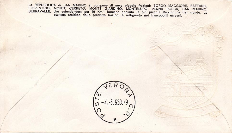 RSM 1968 - 755 S141 Serie cpl. 10 val. - Stemmi