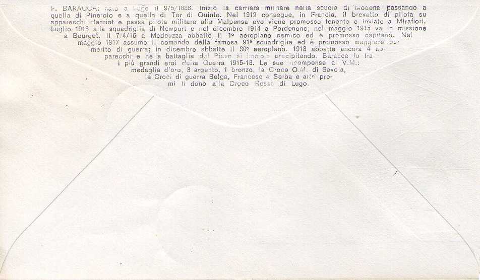 IT1090 - 19/06/1968 - 1v - 50 anniversario della morte di Francesco Baracca  25
