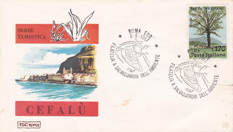IT1299 - 09/06/1975 - 3v - Propaganda Turistica 2 emis.: Cefal , Isola Bella , Montecatini Terme