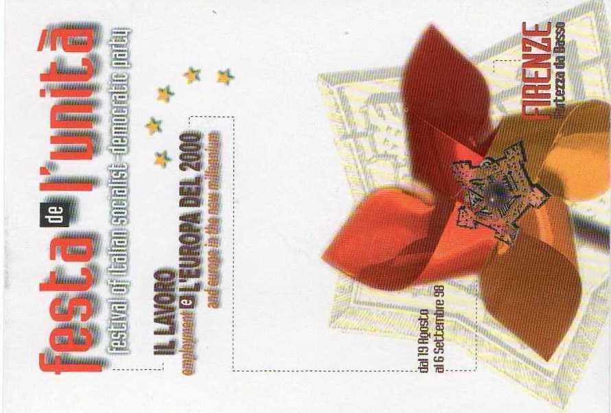 IT - Documento Commemorativo ( Leggi descrizione timbro di invio o note )