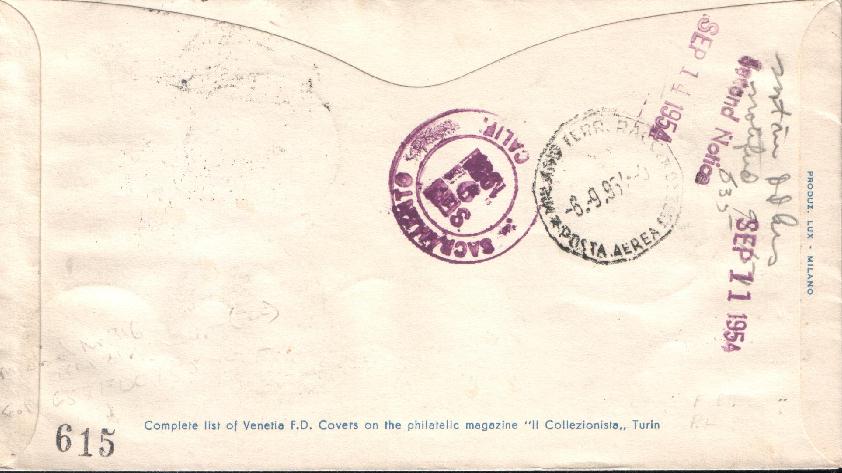 IT0743 - 06/09/1954 - 1v - 60 anniversario del Touring Club Italiano