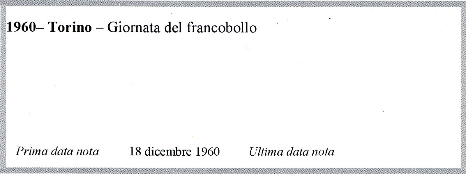 busta singola