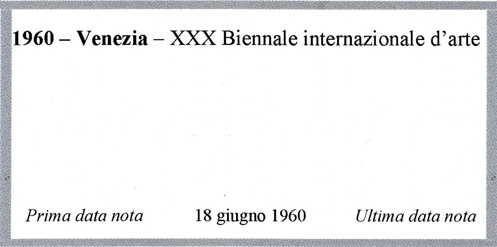 busta singola