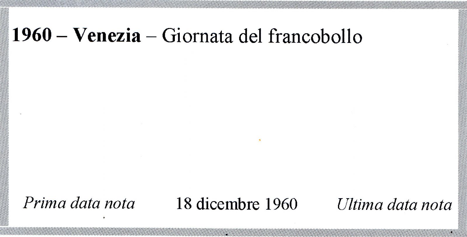 busta singola