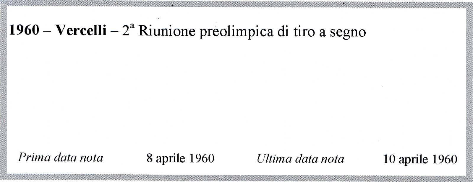 busta singola