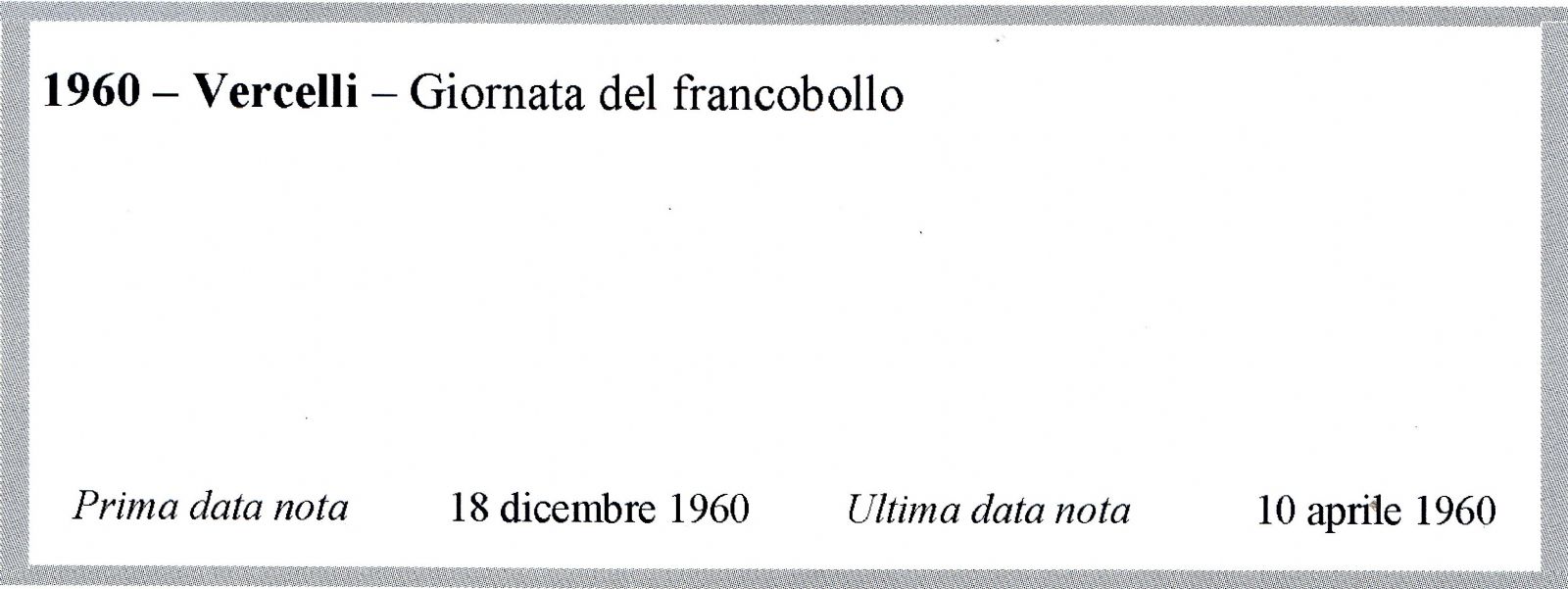 busta singola