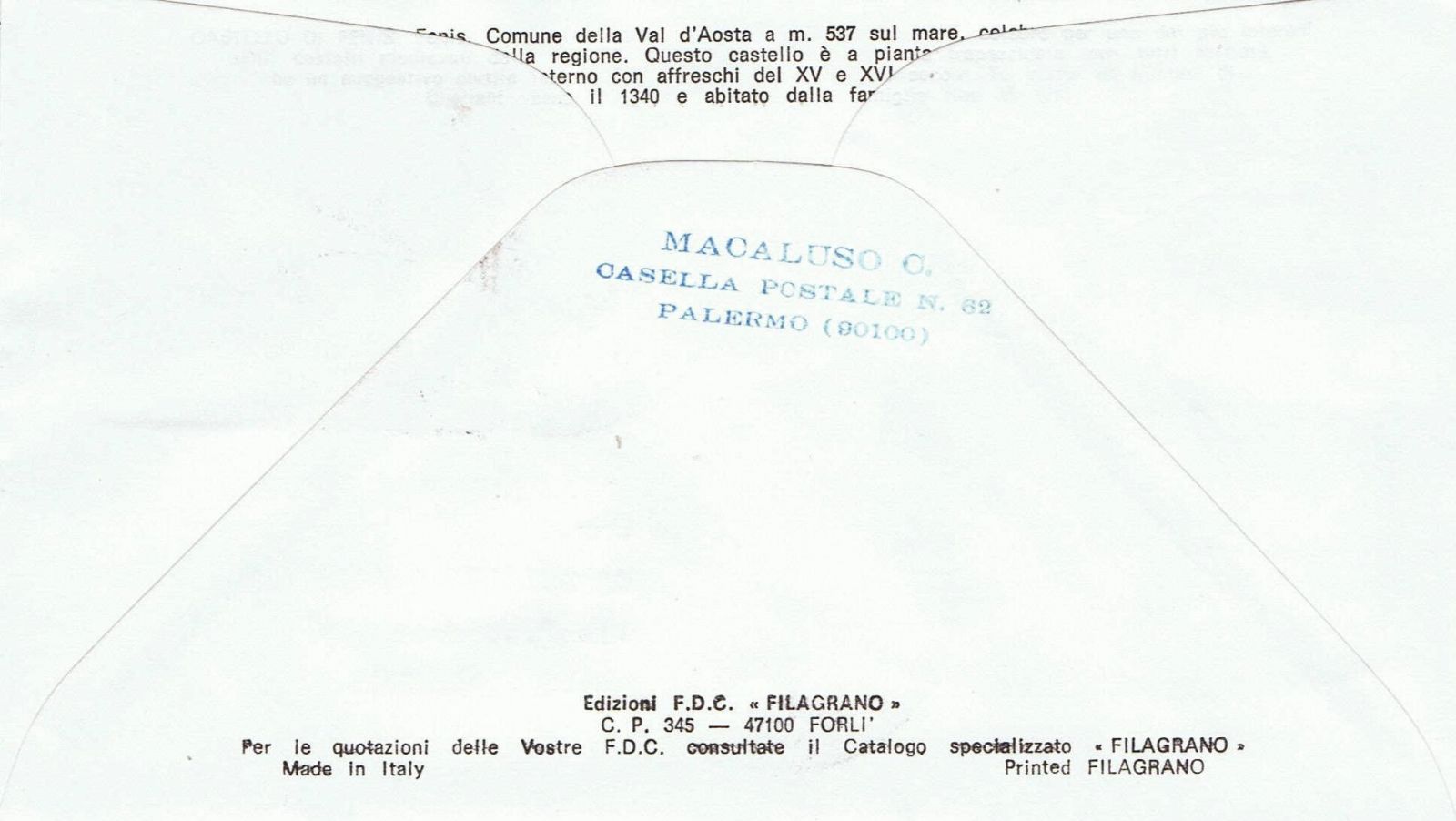 busta singola