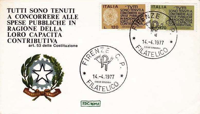 IT1368 - 14/04/1977 - 2v - Propaganda per la fedelt contributiva