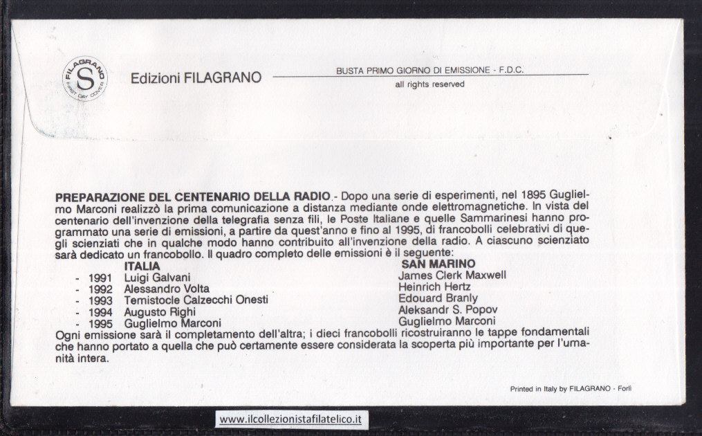 busta singola