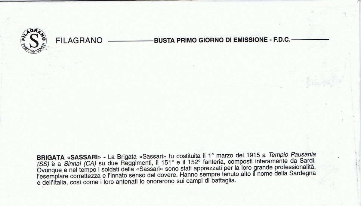 busta singola