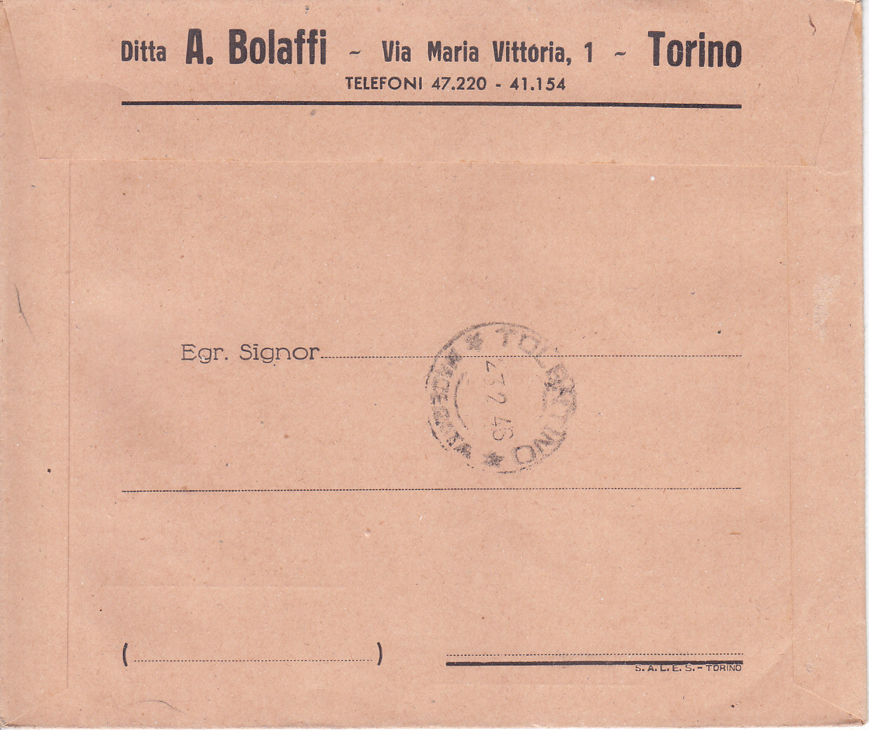 busta singola
