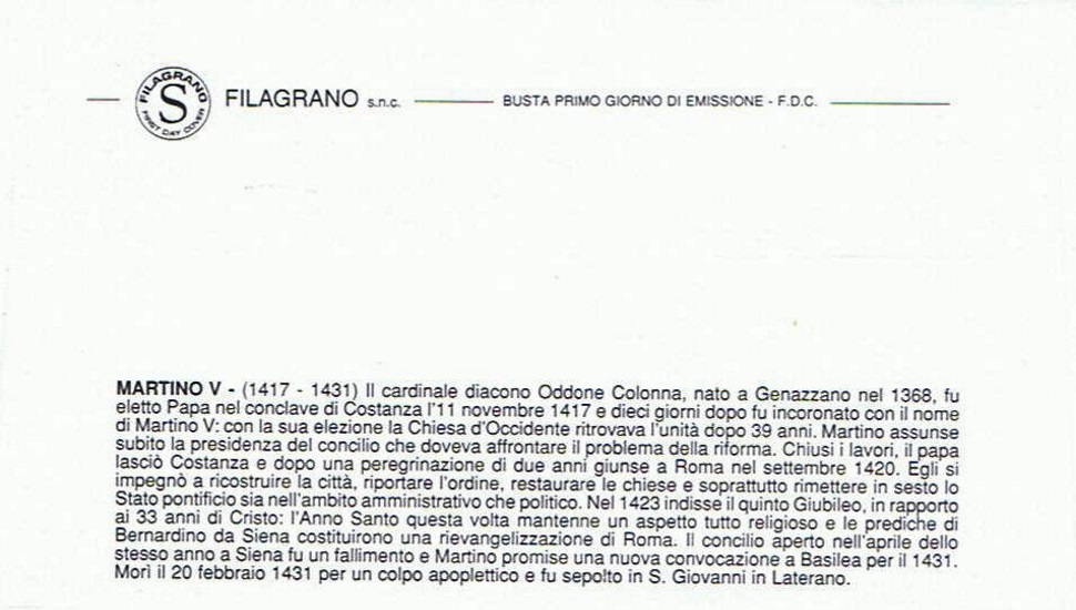 busta singola