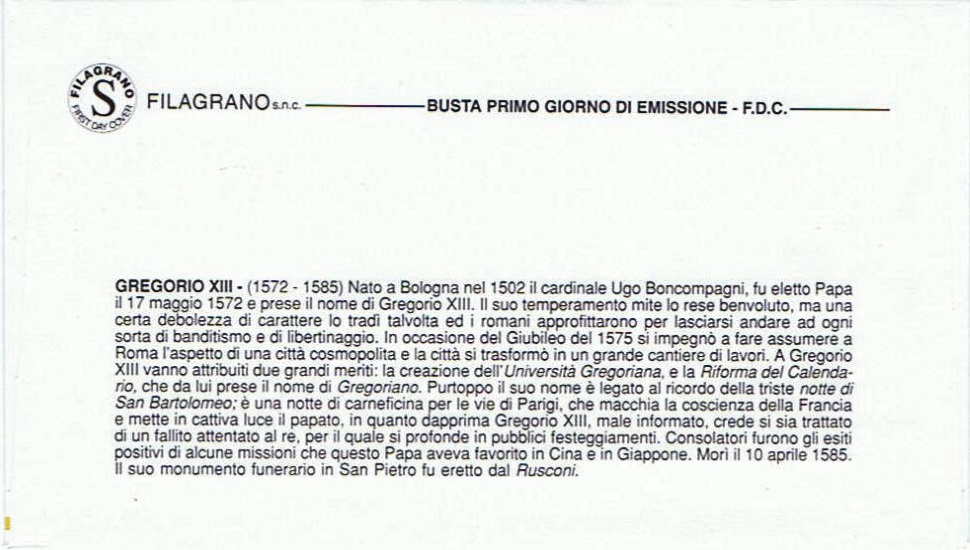 busta singola