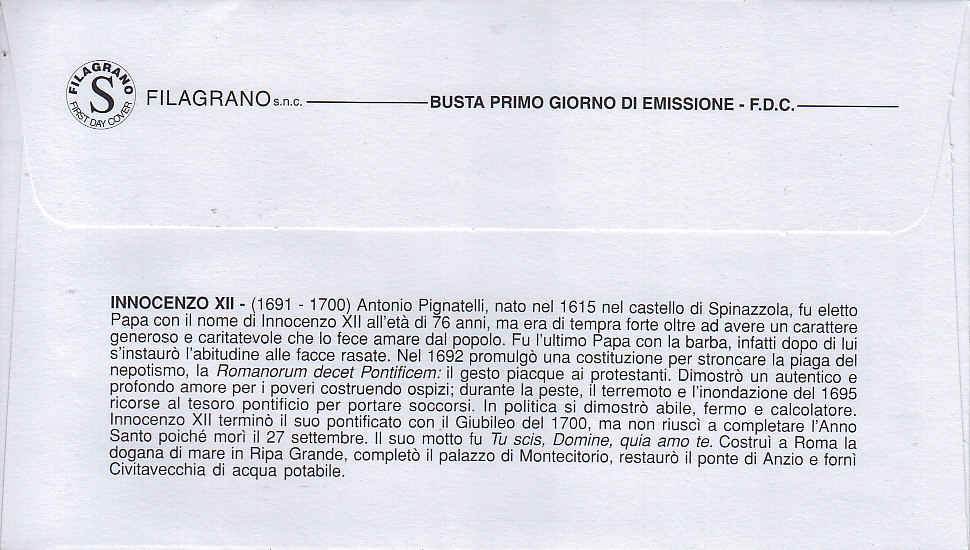 busta singola