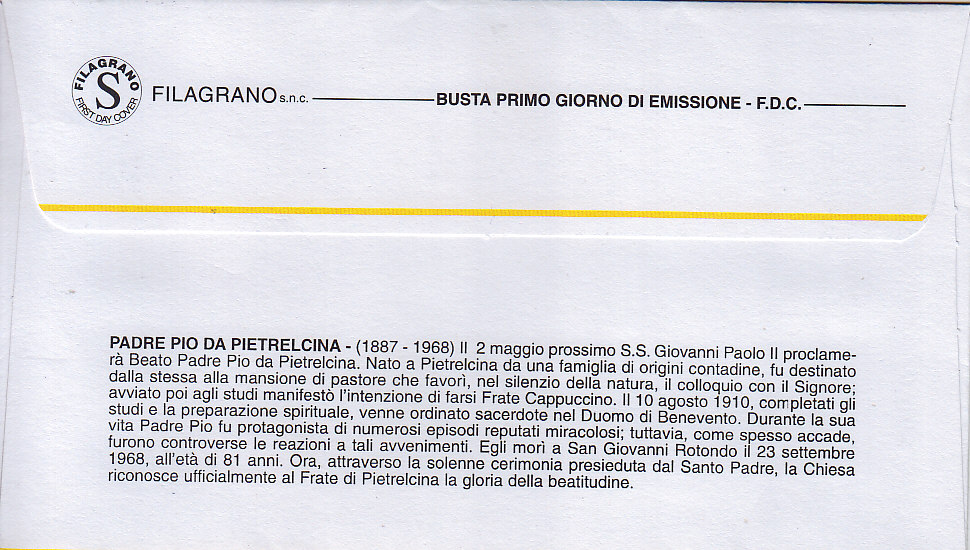 busta singola