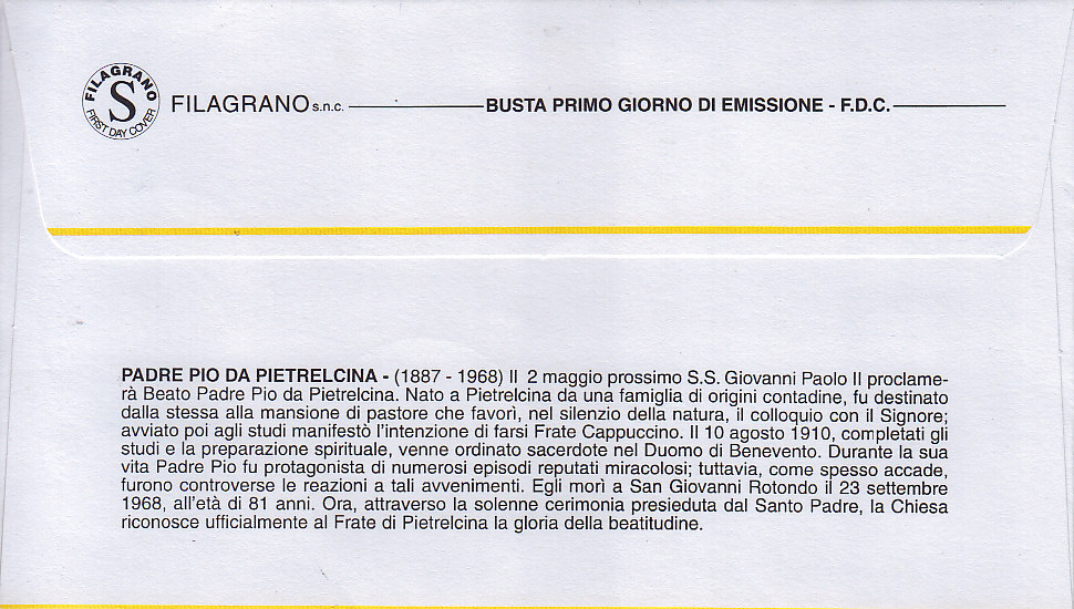 busta singola