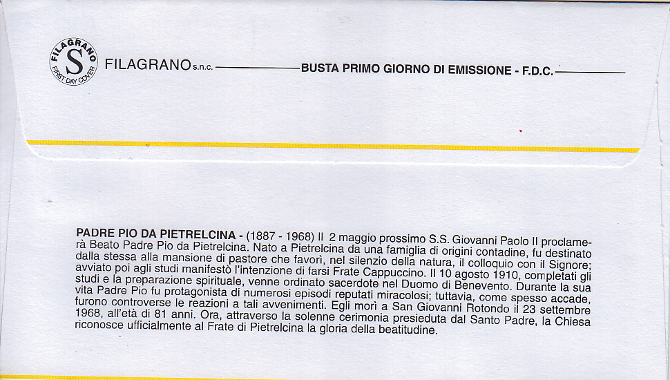 busta singola