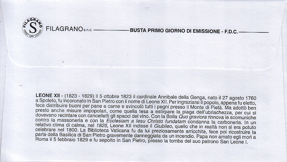 busta singola