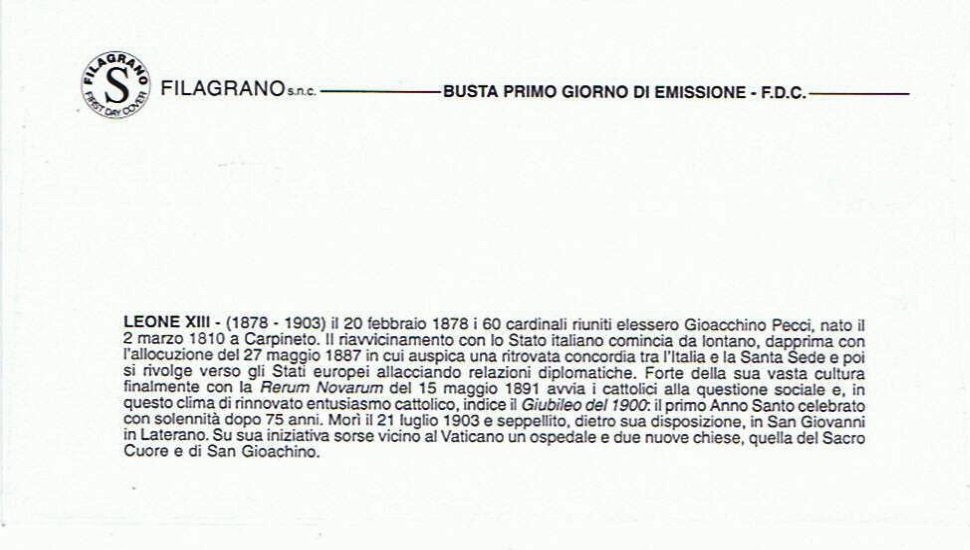 busta singola