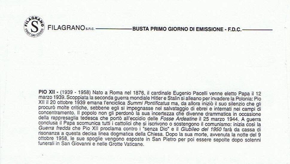busta singola