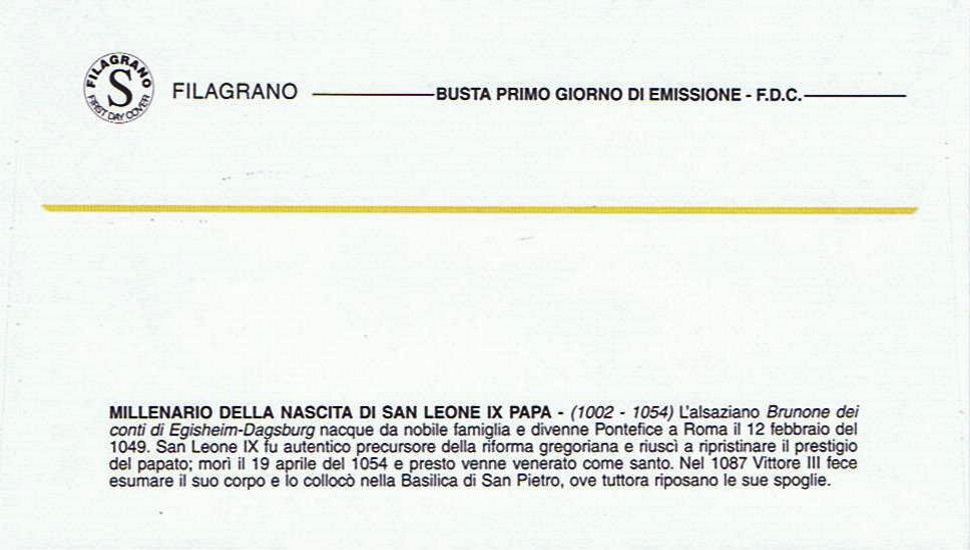 busta singola