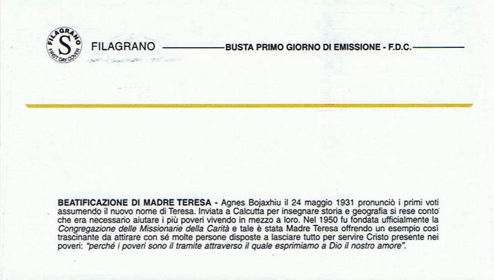 busta singola